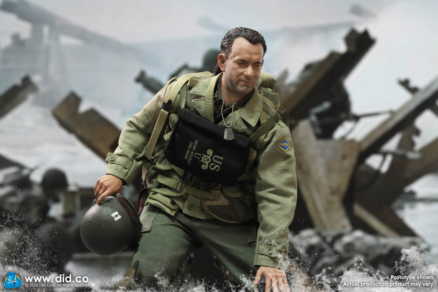 [สั่งจอง]DID A80145 1/6 : WWII US 2nd Ranger Battalion - Captain Miller