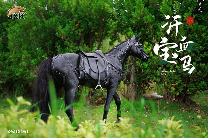 [สั่งจอง]JXK X32101A 1/3 : Akhal-teke horses