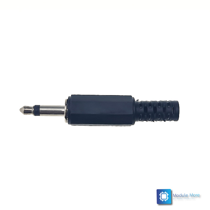 แจ็คหูฟังตัวผู้ 3.5mm mono plug 2-section headphone audio