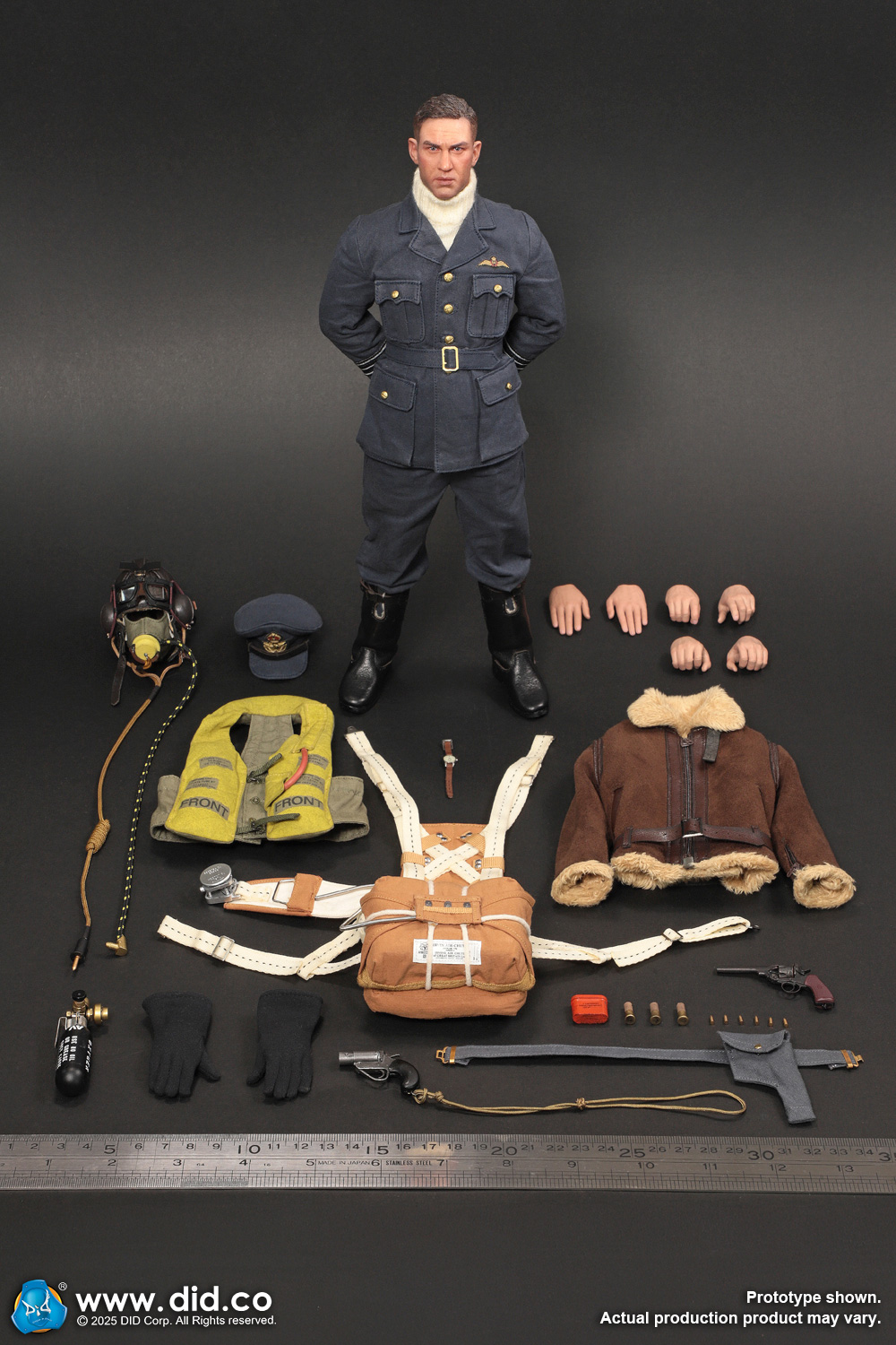 [สั่งจอง]DID K80187 1/6 : WWII British Pilot Squadron Leader – Tom