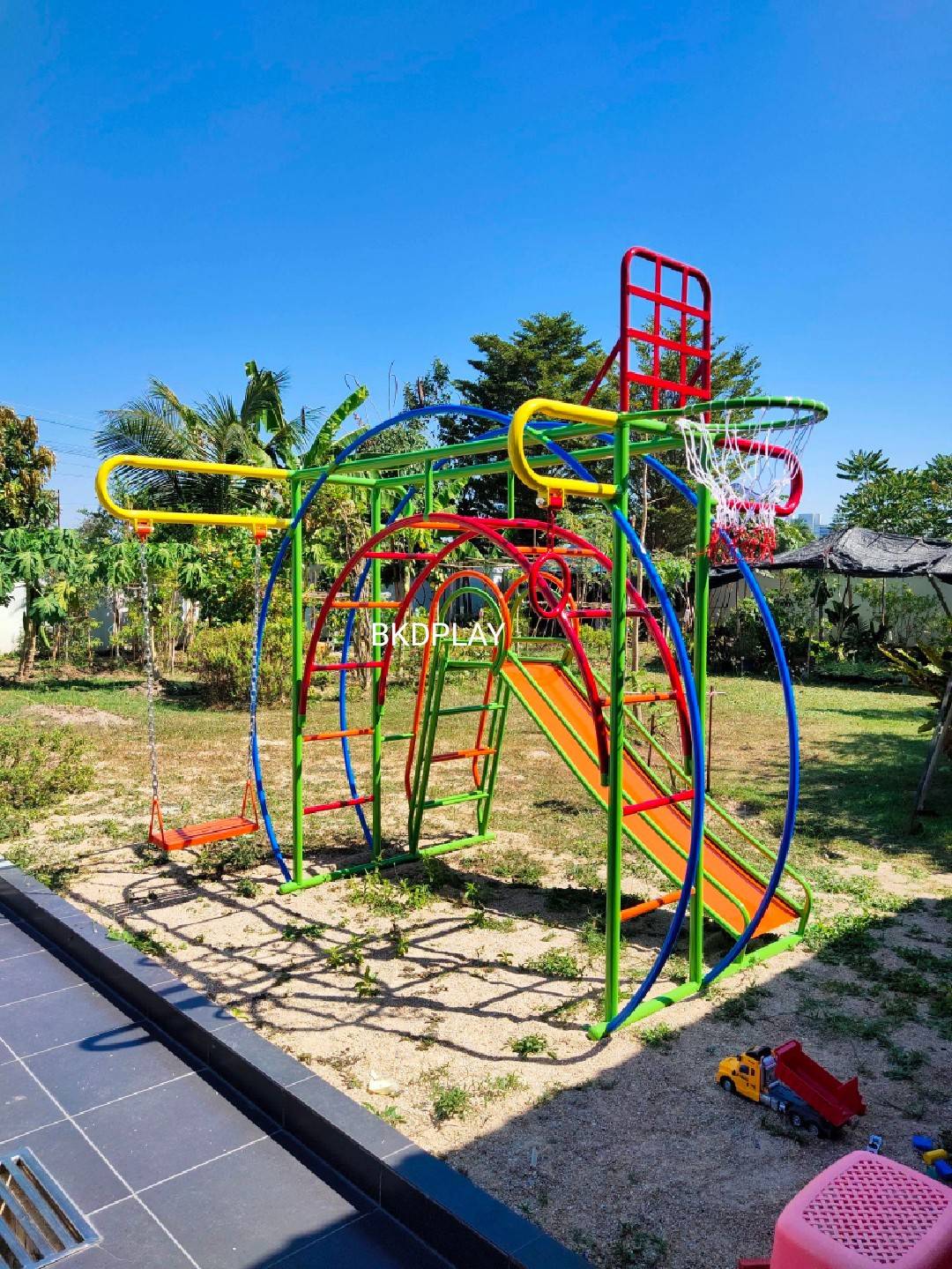 ชุดรวม C เครื่องเล่นสนามกลางแจ้ง เครื่องเล่นสนามเหล็ก,ประกอบด้วยสไลเดอร์ชิงช้าปีนป่ายบาร์โหน OutdoorPlayground,ผลิตเครื่องเล่นสนาม,เครื่องเล่นในสนามเด็กเล่น,เครื่องเล่นงบสพฐ.,ประชารัฐ, ราคาโรงงาน