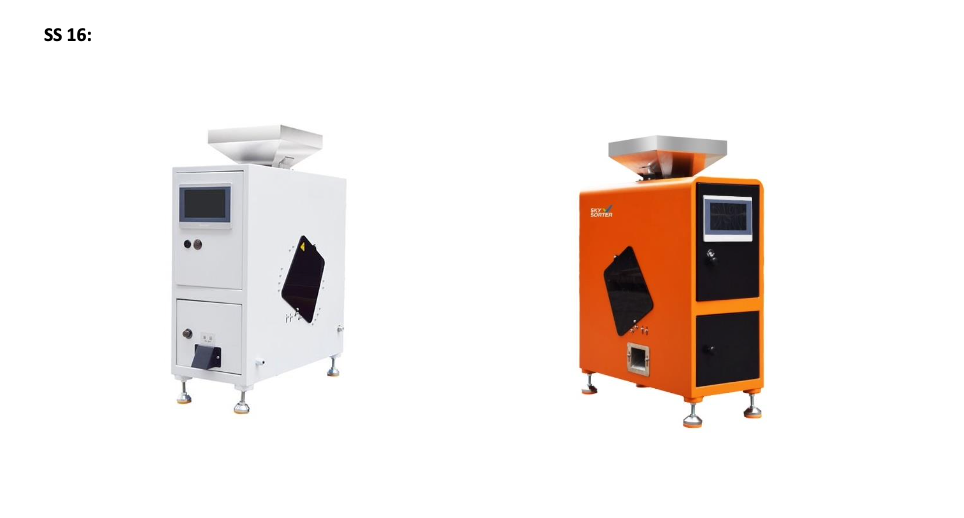 เครื่องยิงสีเมล็ดกาแฟคั่ว color sorter mini