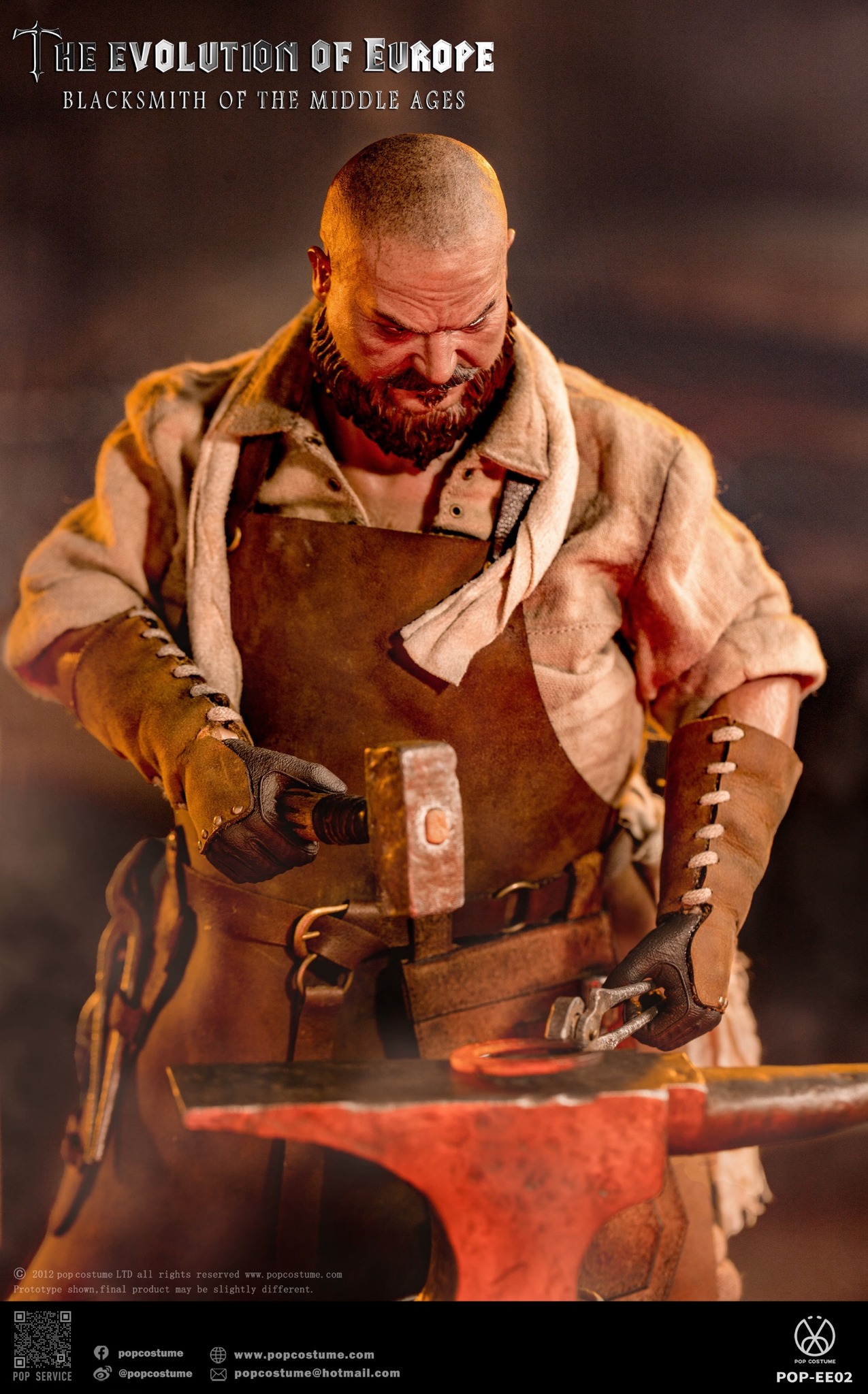 [สั่งจอง] POP COSTUME POP-EE02 1/6 : The Evolution of Europe Blacksmith