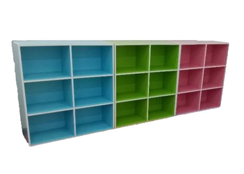 ชั้นวางสิ่งของไม้ 6ช่อง ราคาต่อ 1 ชิ้น เลือกสีได้ , ตู้วางของอเนกประสงค์ , เฟอร์นิเจอร์เด็ก ,ชั้นวางวางของเล่น เฟอร์นิเจอร์เด็ก,พร้อมส่ง