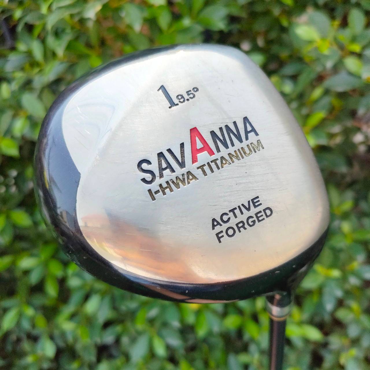 DRIVER SAVANNA I-HWA TITANIUM ACTIVE FORGED องศา 9.5 ก้าน I-HWA 2002 FLEX R