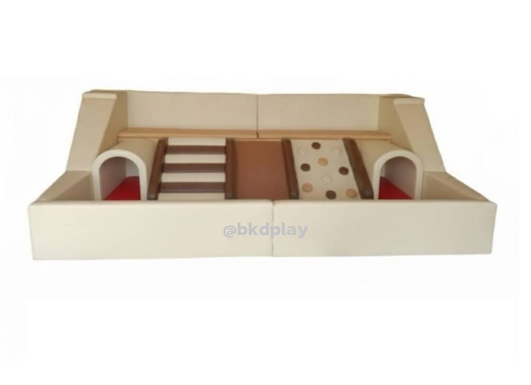 บ้านบอลนุ่มนิ่มปีนป่าย 2 อุโมงค์, แถมลูกบอล 4,000 ลูก ปีนป่ายนุ่มนิ่ม,สไลเดอร์นุ่มนิ่ม,อุโมงค์คู่,บ่อบอลบุนวม, เบาะนุ่มนิ่ม หนัง soft play, indoor playground ของเล่นเสริมพัฒนาการ รับสั่งทำ บ่อบอล ห้องบอล ตามขนาด