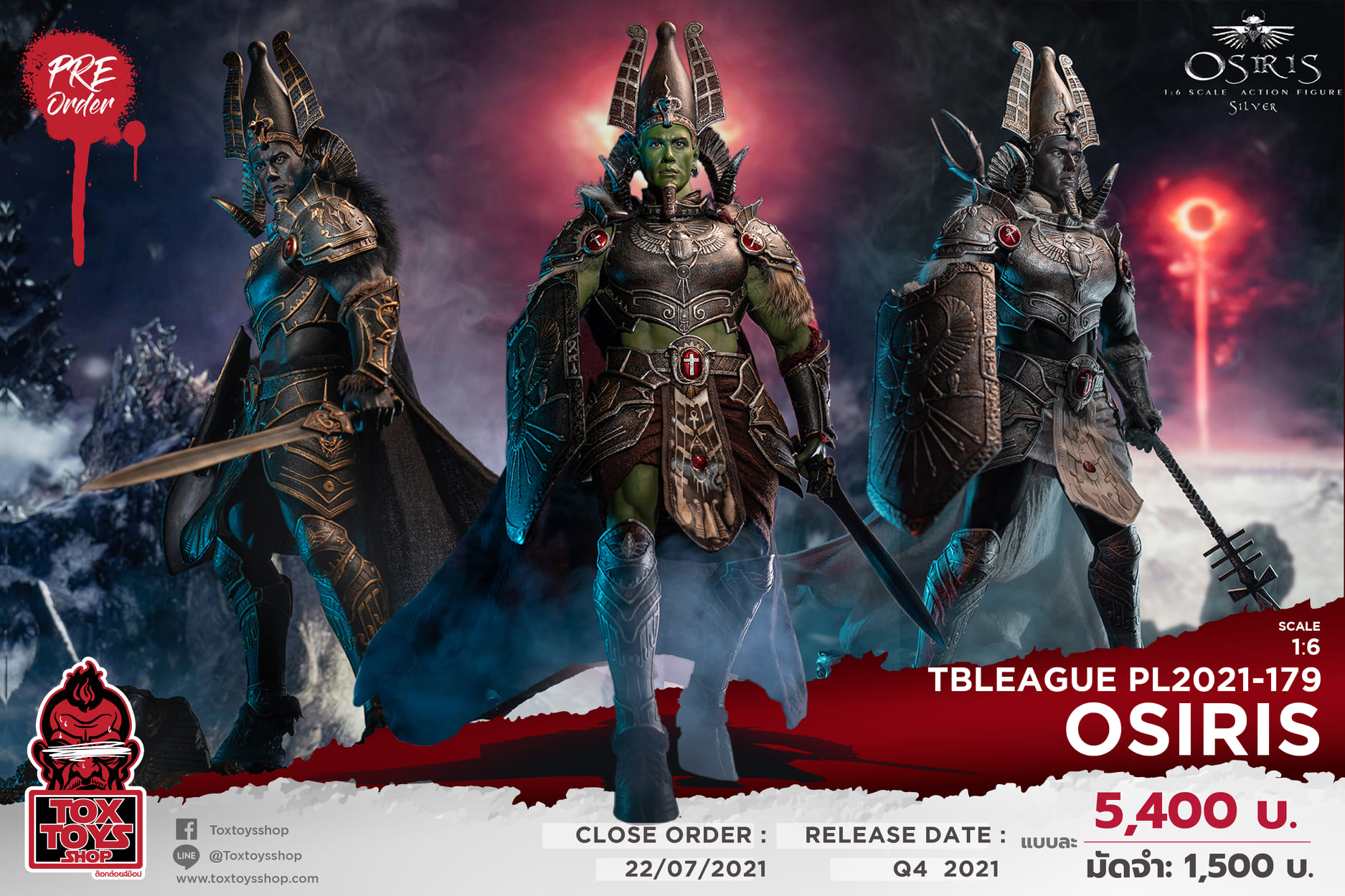 [สั่งจอง]TBLeague PL2021-179 1/6 : Osiris