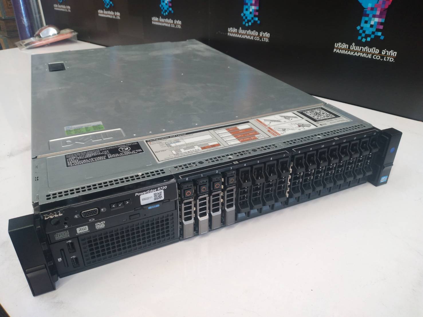 🔥 Dell Server R720 ที่ราคาดีที่สุด Ram เยอะ cpu แรง Disk เต็มช่อง