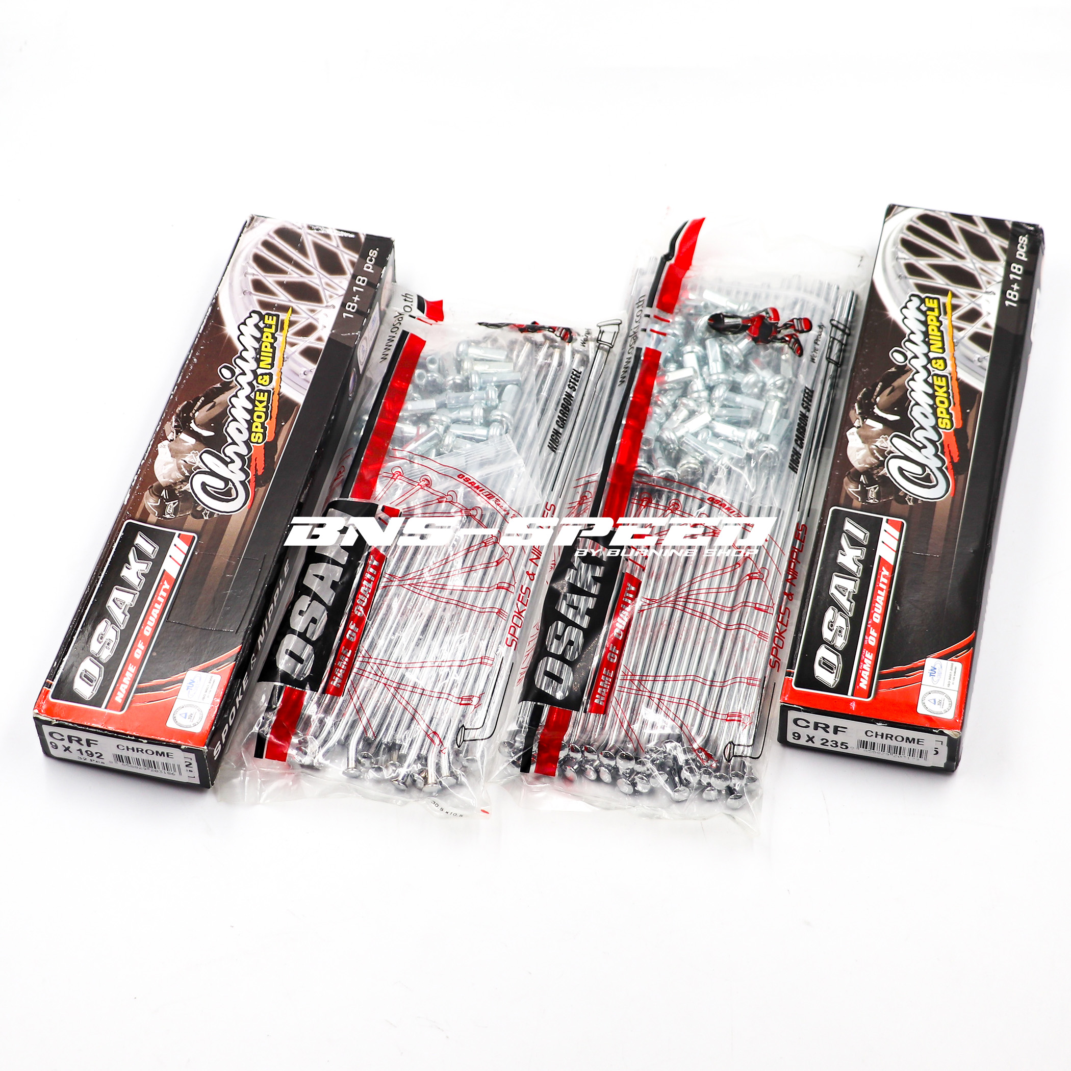 ซี่ Osaki 21/18 CRF250/300L/RALLY สีชุปซิ้งค์