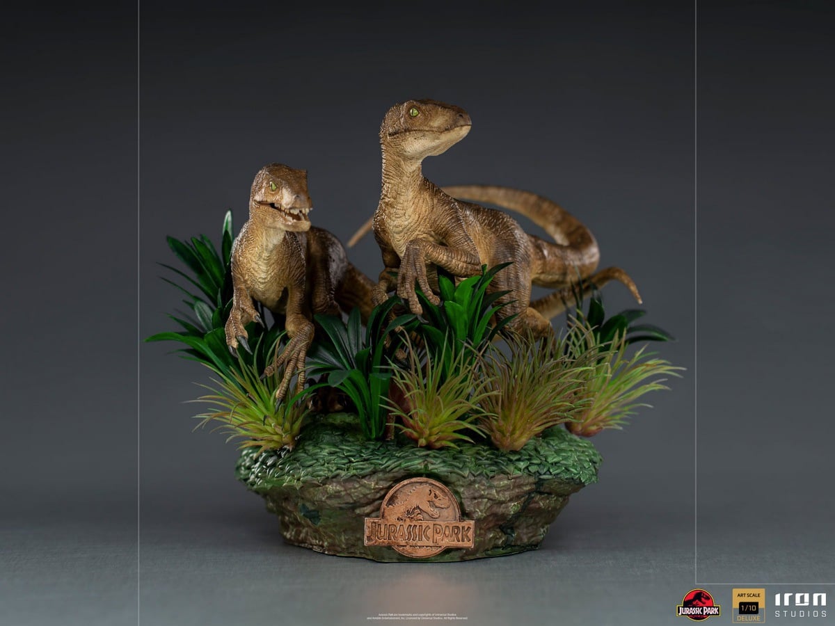 [สั่งจอง]Iron Studio 1/10 : Jurassic Park - Just The Two Raptors