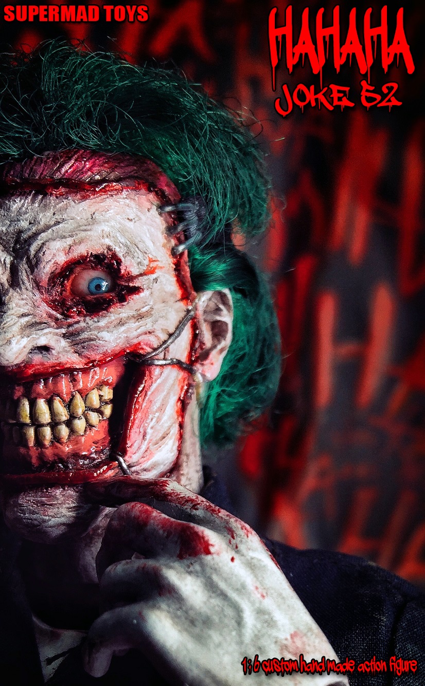 [สั่งจอง]SUPERMAD TOYS HaHaHa Joke 52 1:6 custom made action figure