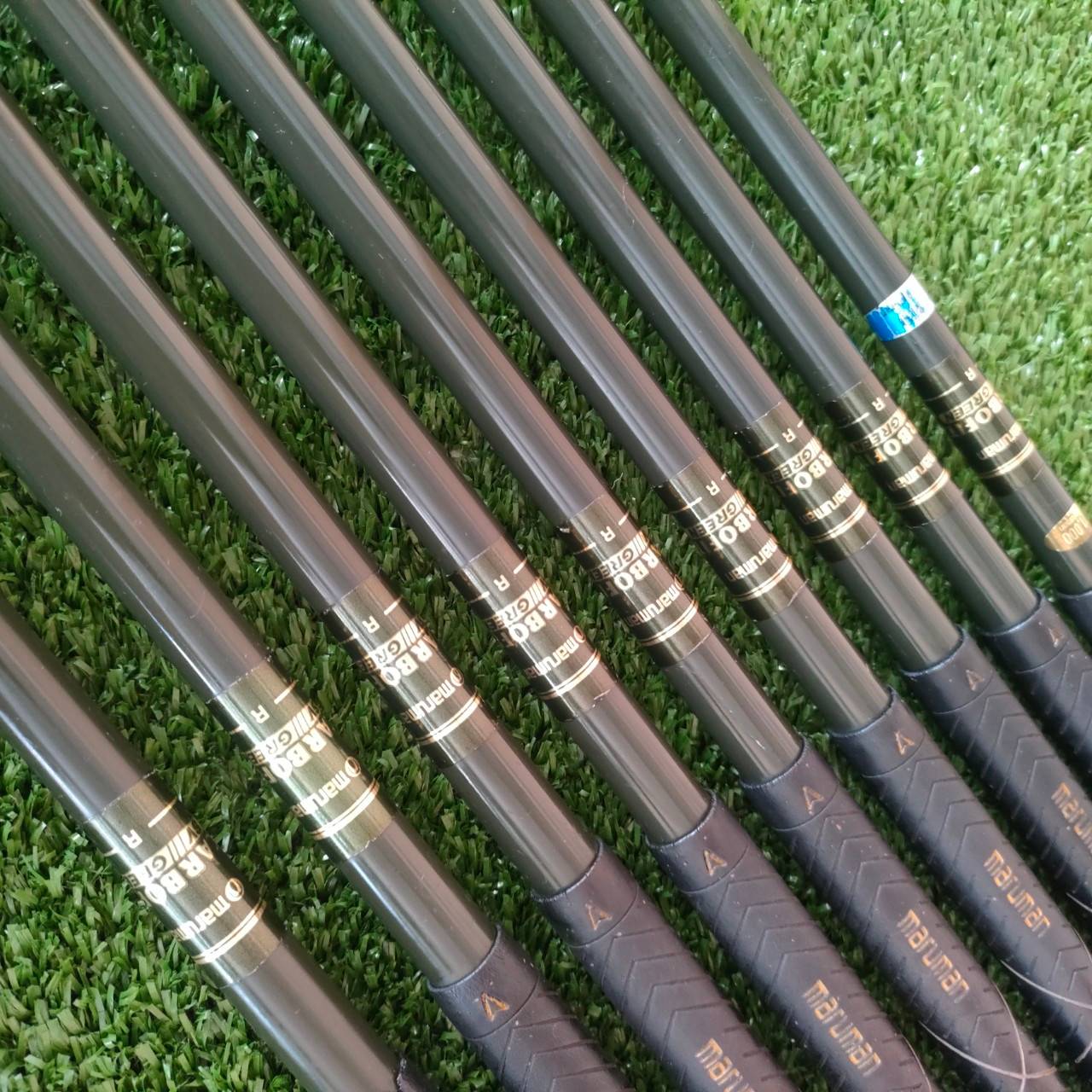 ชุดเหล็ก MARUMAN MST 22 มีเหล็ก 3-9 เเละ AW SW ก้าน MARUMAN FLEX R เหล็กตีไกลกว่าปกติ 1 เบอร์ ออกแบบเหมือนรุ่นที่ได้สถิติโลก!! ไม้กอล์ฟมือสอง ของแท้ BY NakaraLuxurious