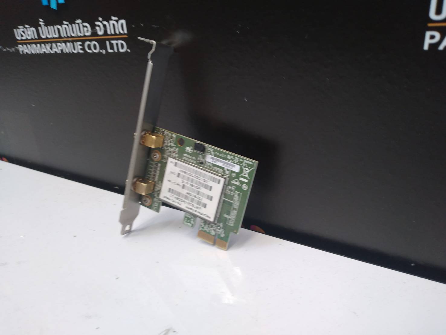 WL-LAN 802.11 B/G/N PCI-E Wireless Adapter Card 466808-002 with 497317-003 Ant ไม่มีเสา