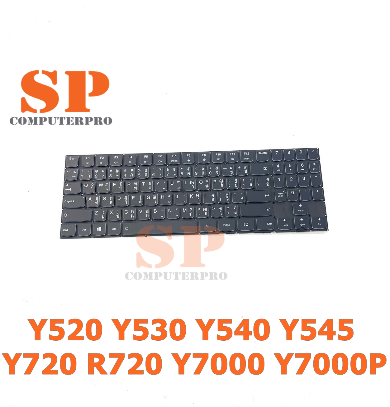 LENOVO KEYBOARD คีย์บอร์ดโน๊ตบุ๊ค LENOVO Legion Y545 Y520-15IKB Y720-15IKB Y7000P Y530-15ICH Y540-15IRH R720