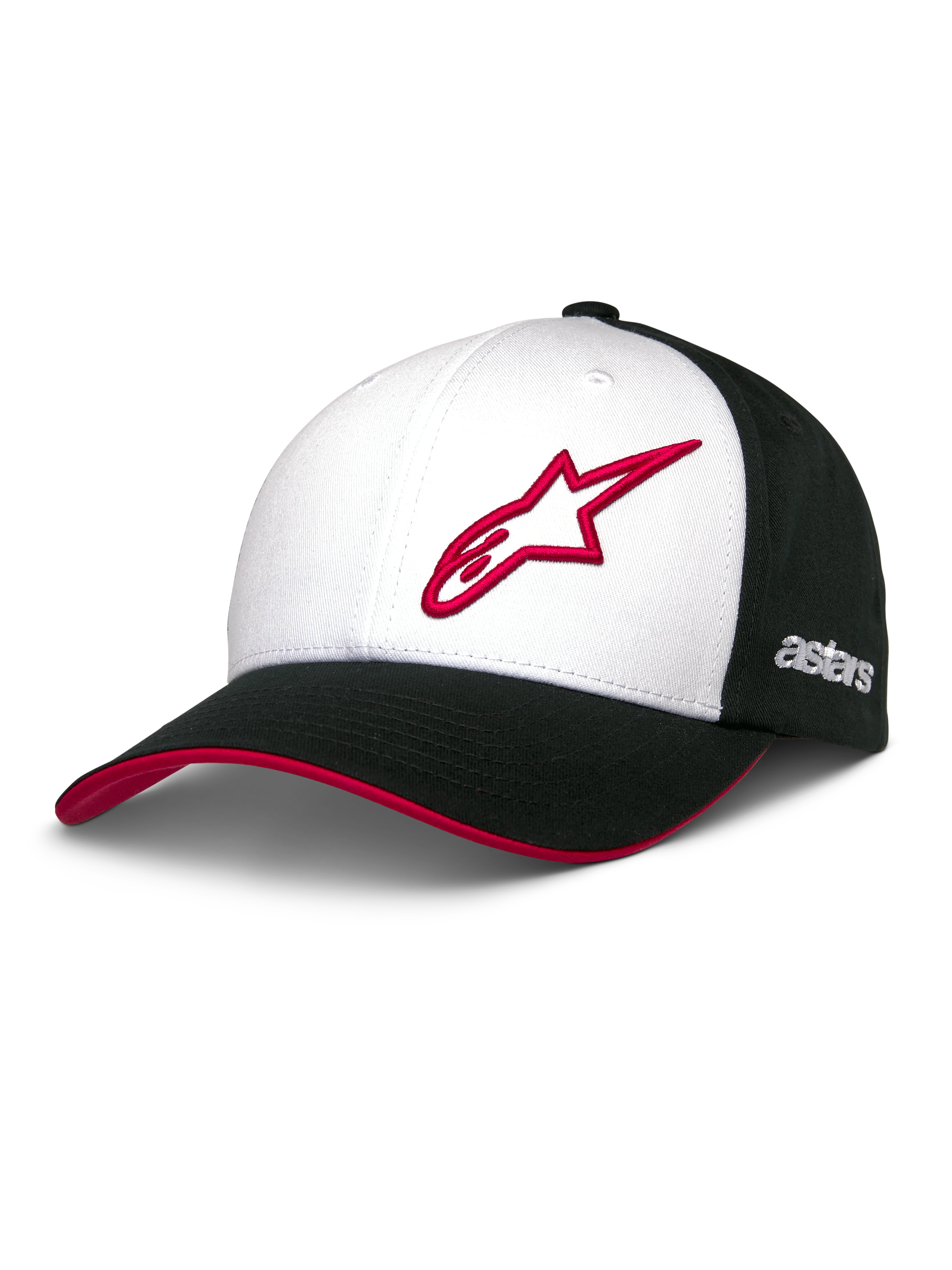 หมวกแก๊ป Alpinestars Sessionized Hat - White/Black/Red