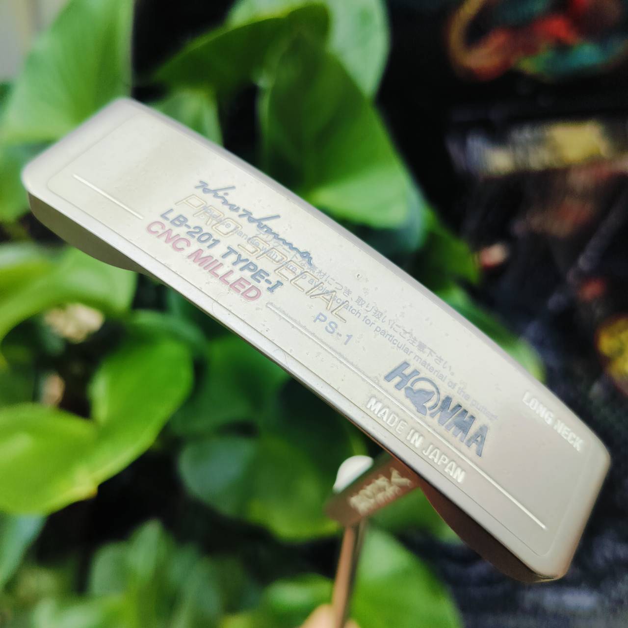 ***ของใหม่ล้างสต๊อค*** ของใหม่** PUTTER HONMA PRO SPEACIAL LB-201 TYPE-I CNC MILLED เป็นแบบ LONG NECK คอยาว สัมผัสประสบการณ์กับพัตเตอร์ ระดับ SUPER PREMIUM MADE IN JAPAN SAKATA ไม้กอล์ฟพรีเมี่ยมญี่ปุ่น By NakaraLuxurious