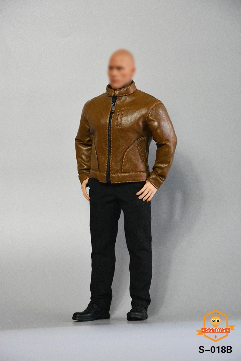 [สั่งจอง]SGTOYS S-018 1/6 scale : Men's Leather Suit