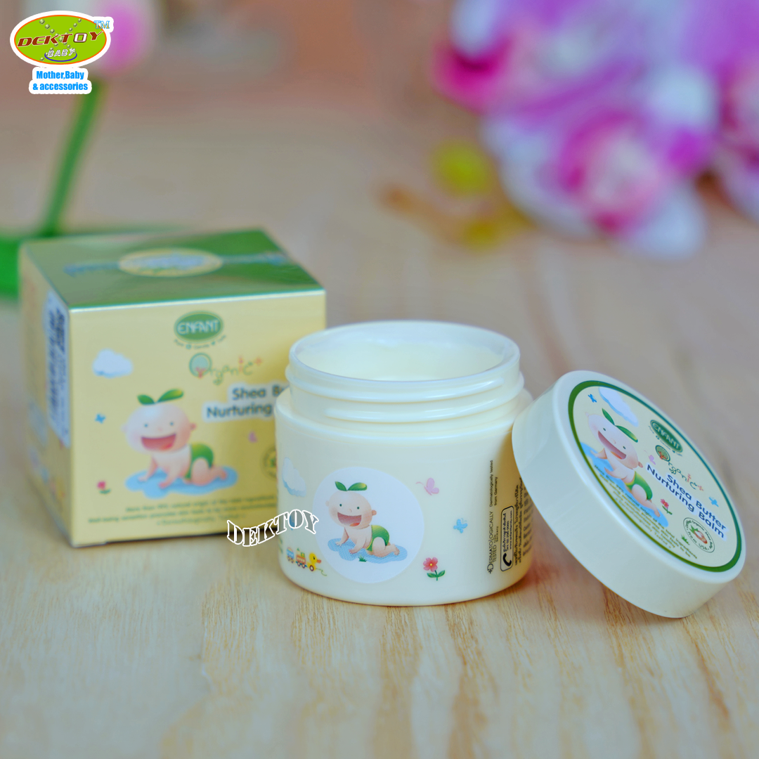Enfant อองฟองต์เชียบัตเตอร์ ORGANIC PLUS SHEA BUTTER NURTURING BALM ใช้ได้ตั้งแต่แรกเกิด 30 กรัม