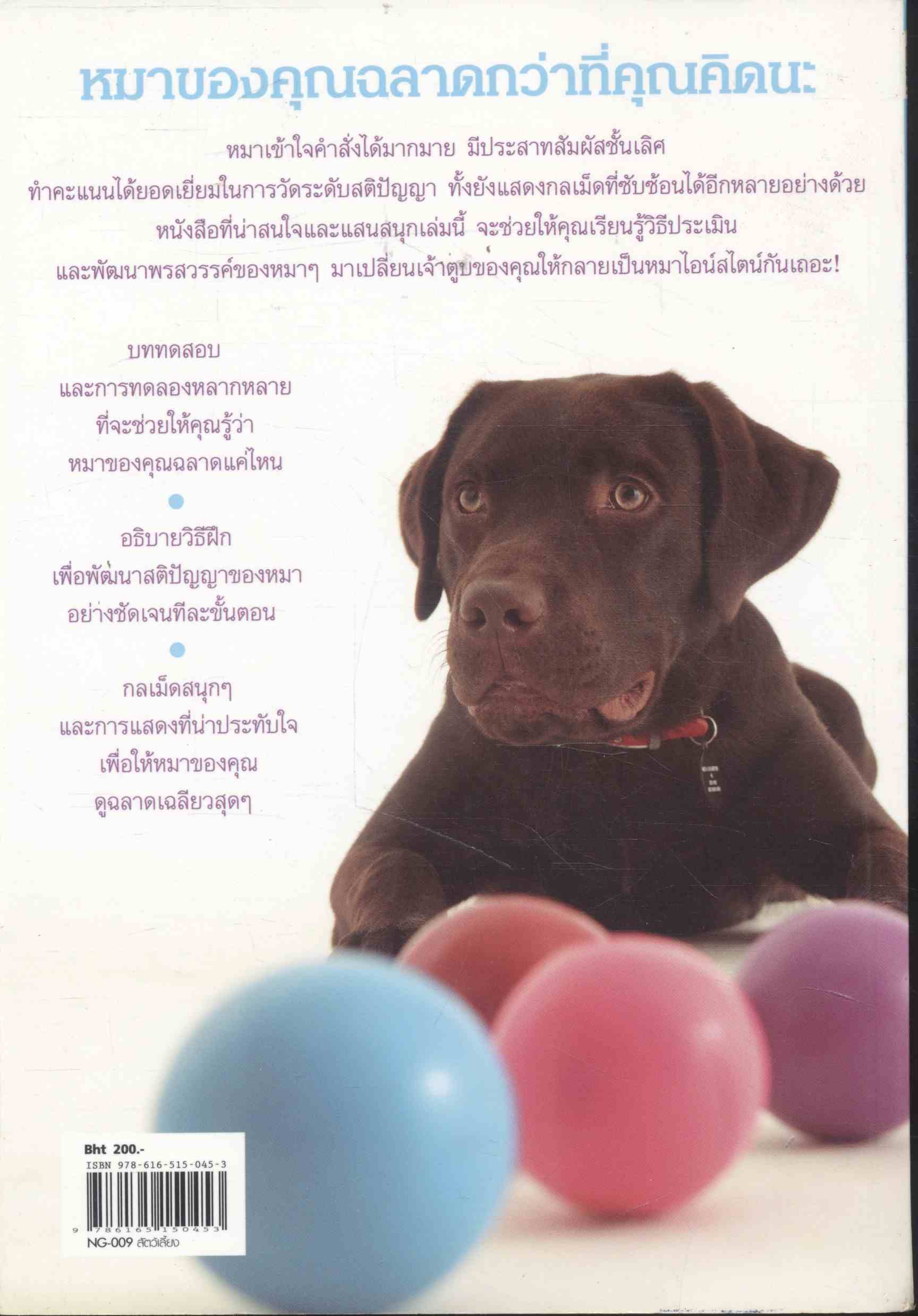 คู่มือฝึกหมาขั้นเทพ