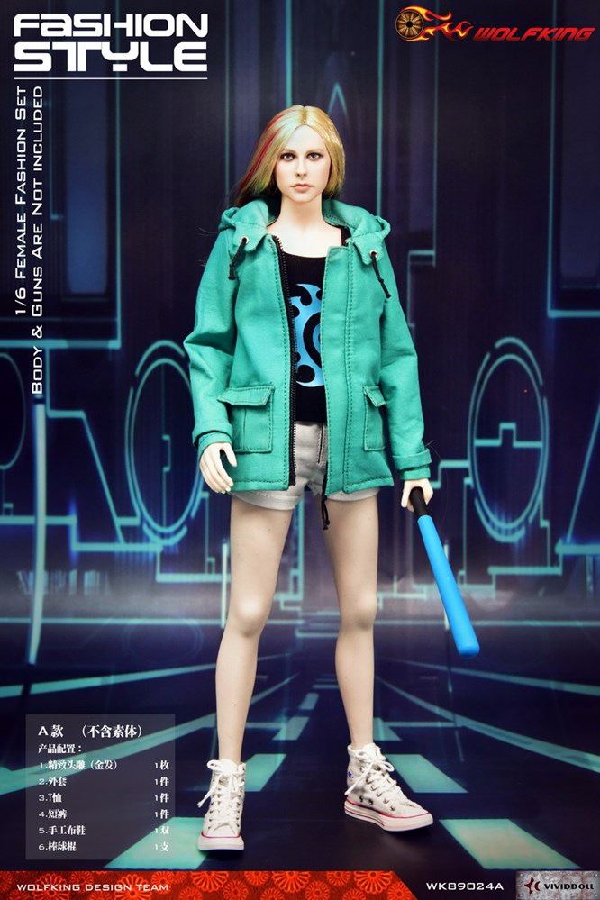 [สั่งจอง]WOLFKING WK89024 1/6 : Female Fashion Set