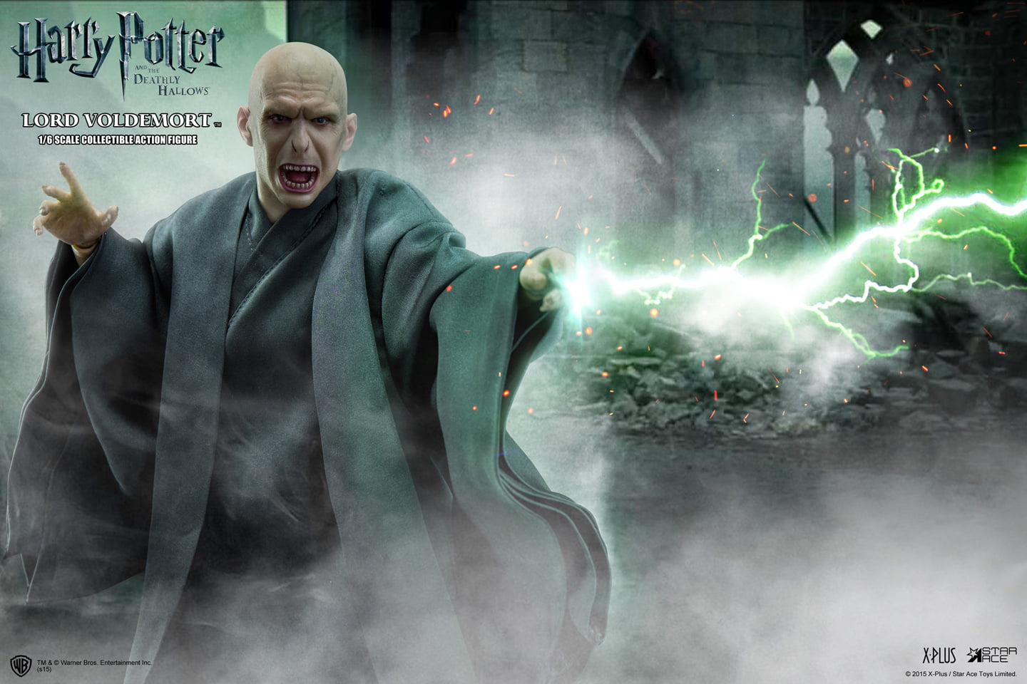 [สั่งจอง]Star Ace Toys 1/6 : Lord Voldemort (2 Head Version)