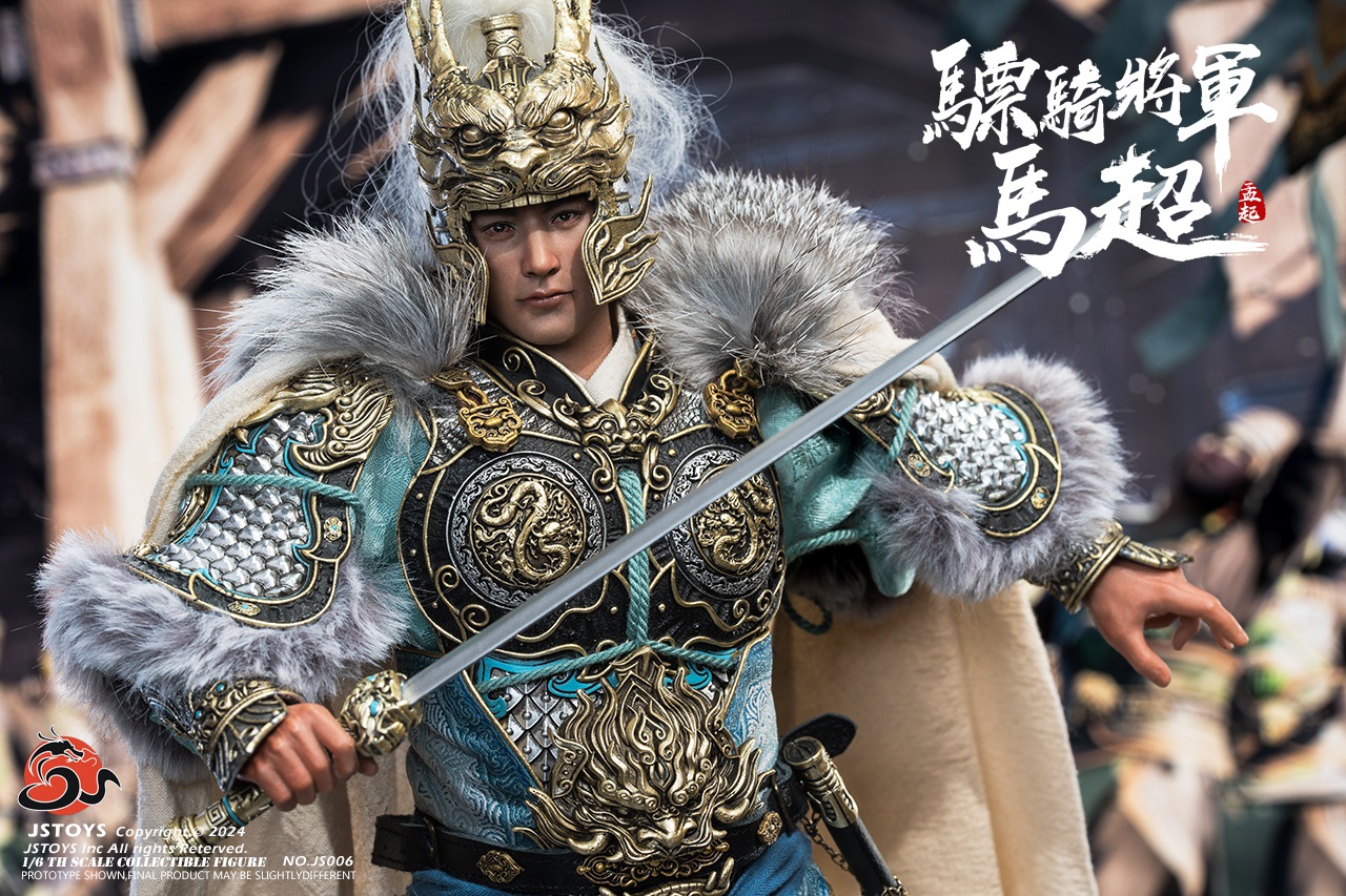 [สั่งจอง] JSTOYS 1/6 CAVALRY GENERAL MA CHAO, MENGQI - JS005 : STANDARD EDITION