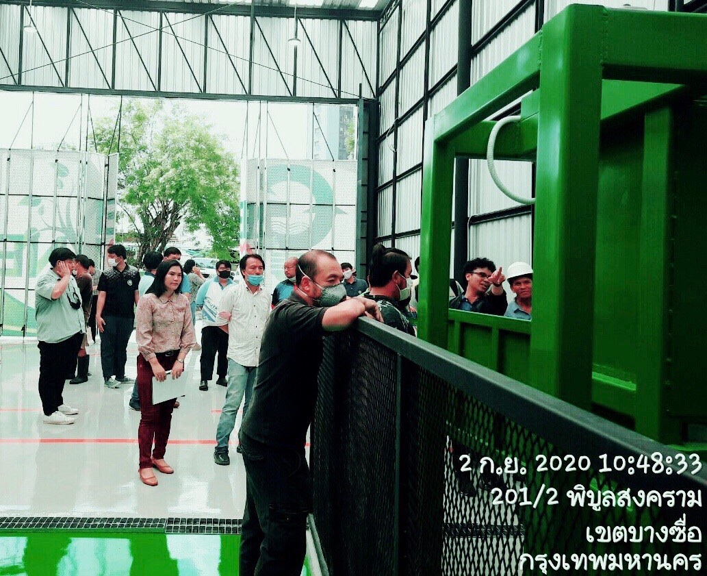 พระจอมเกล้าพระนครเหนือ ก่อสร้างโรงแยกขยะรีไซเคิล