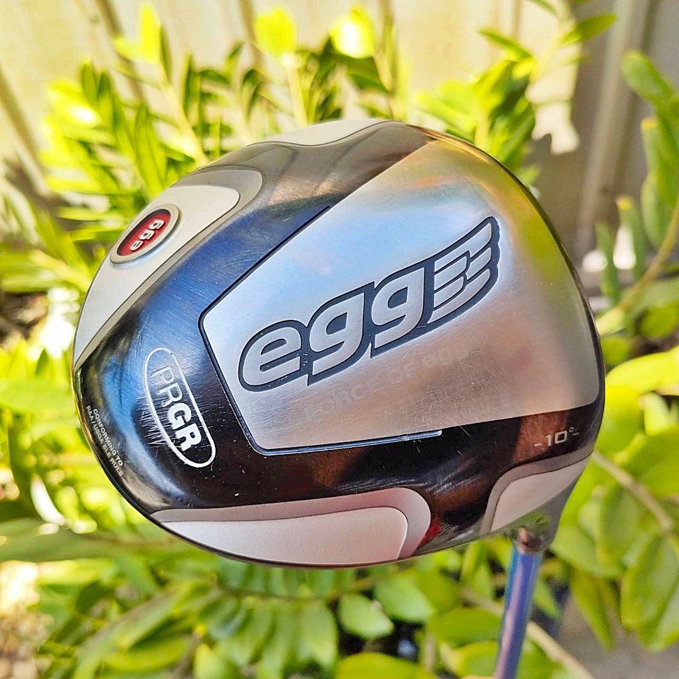 DRIVER PRGR EGG FORCE OF EGG องศา 10 ก้าน TOUR AD FLEX R1 ก้านโมพรีเมี่ยม ก้านเป็นหมื่น สุดยอด Driver SUPER PREMIUM จากญี่ปุ่น ไม้กอล์ฟมือสอง ของแท้ BY NakaraLuxurious