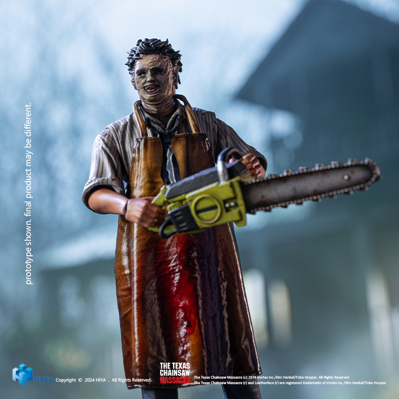 [สั่งจอง]Hiya toys EMT0103 1/18 : Texas Chainsaw Massacre(1974)LeatherFace - Killing Mask