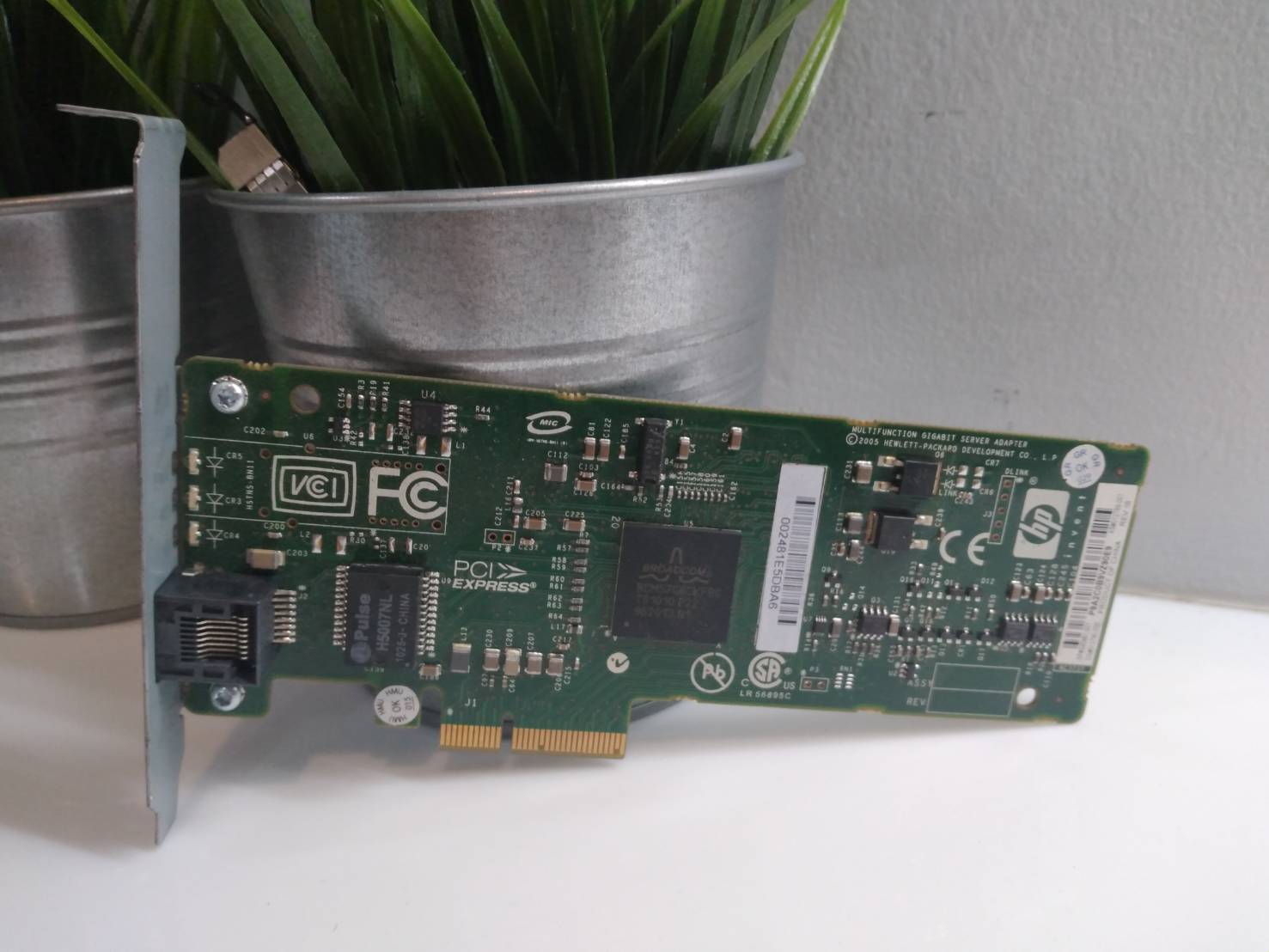HP 395861-001 Gigabit Server Network Adapter PCI-E NIC 012789-001