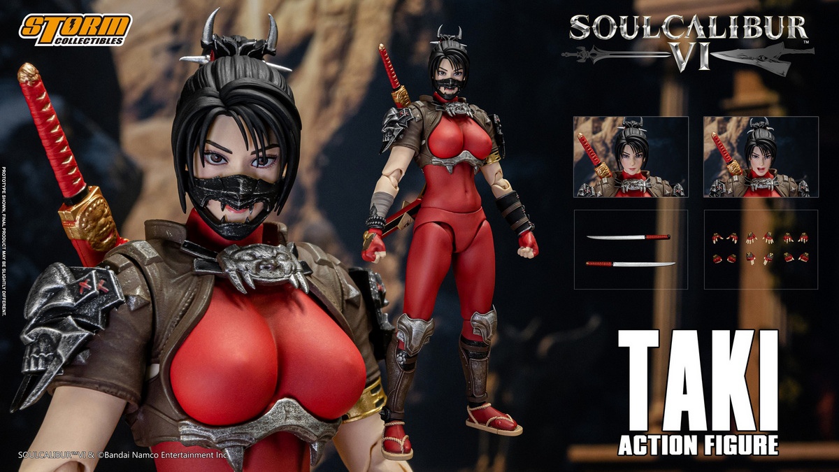 [สั่งจอง]Storm Toy BNSC02 1/12 : Soul Calibur VI - Taki