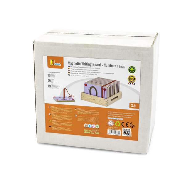 ชุดแท่นไม้แม่เหล็ก ฝึกการเขียนตัวเลข เซต 10 ชิ้น, ของเล่นเสริมพัฒนาการ,ของเล่นเสริมทักษะ, สื่อการสอน, พร้อมส่ง