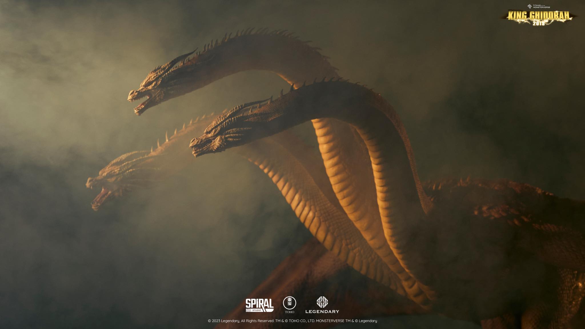 [สั่งจอง]Spiral Studios : TOTM-KG007: KING GHIDORAH 2019