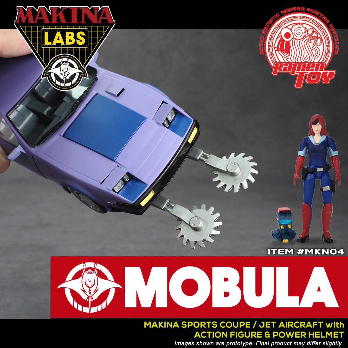 [สั่งจอง]Ramen Toy MKN04 : MAKINA LABS MOBULA