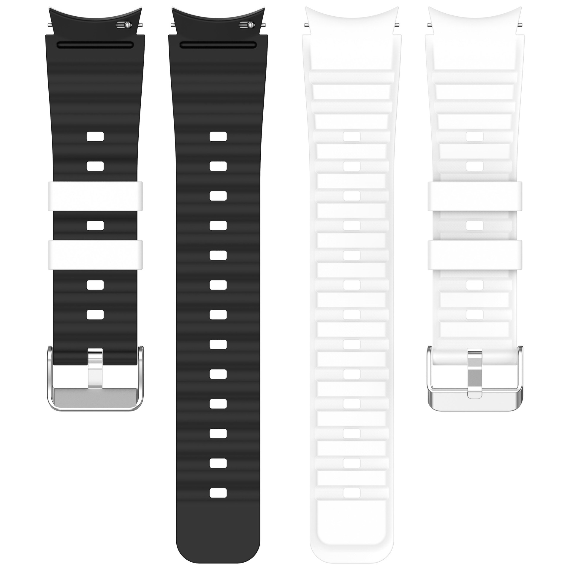 Shopdodi สำหรับ Samsung Galaxy Watch 7/6/5/4/FE Straps สายนาฬิกา 20mm ซิลิโคน รุ่น SFE2