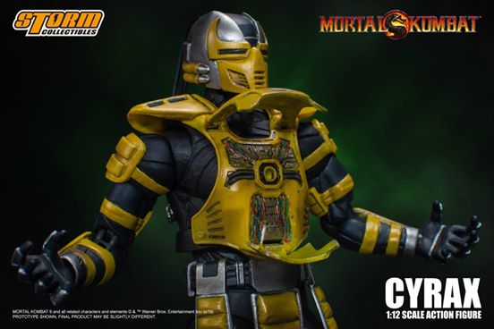 [สั่งจอง]Storm Collectibles 1/12 Mortal Kombat Series CYRAX