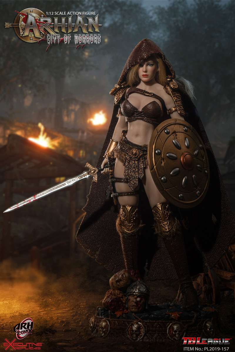 [สั่งจอง]TBLeague PL2019-157 1/12 Scale ARHIAN, CITY OF HORRORS Action Figure