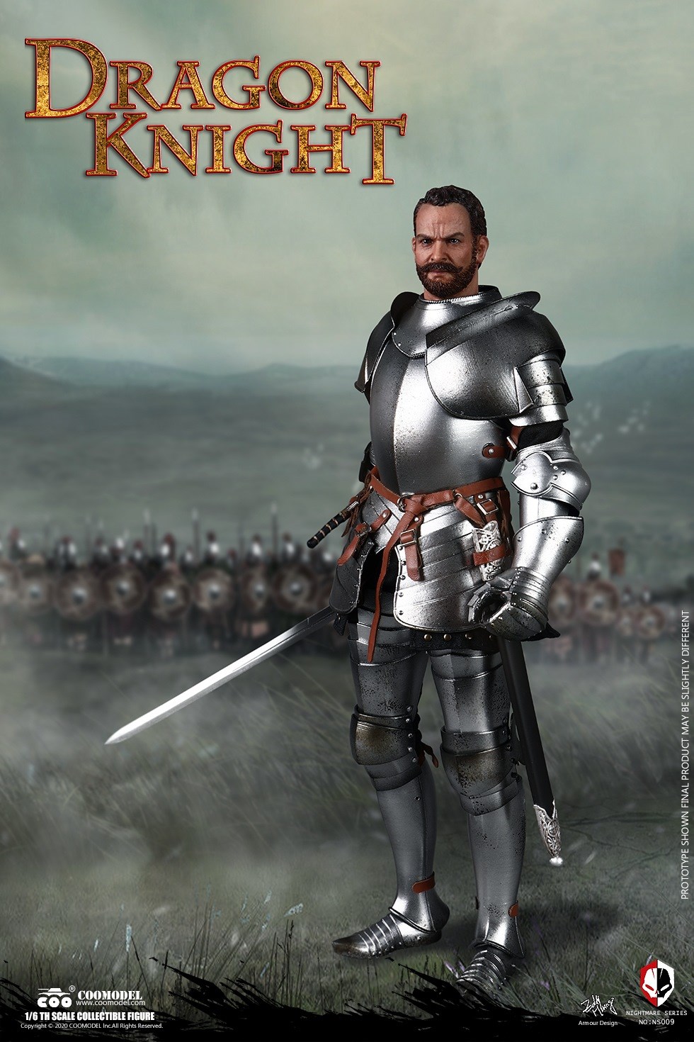 [สั่งจอง]COOMODEL NS009 1/6 NIGHTMARE SERIES - DRAGON KNIGHT