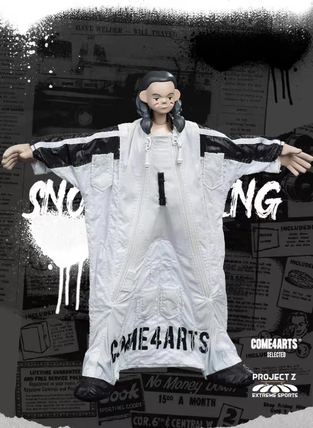 [สั่งจอง]COME4ARTS (tide) 21cm extreme sports