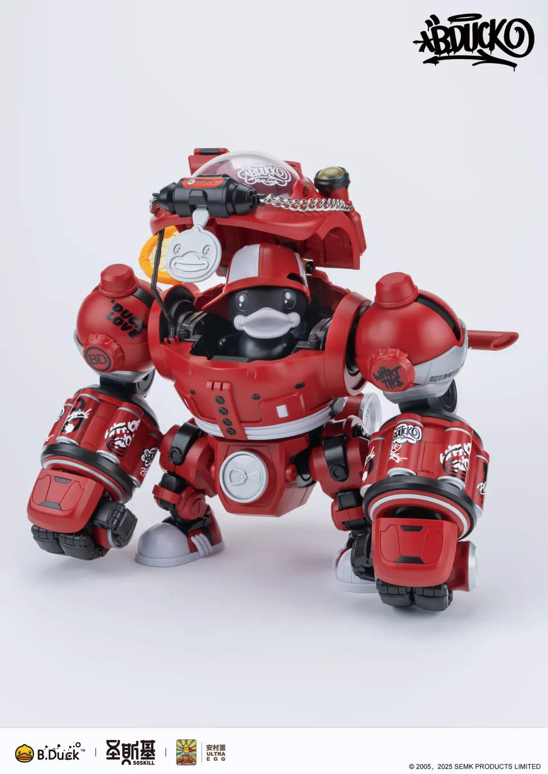 [สั่งจอง]SOSKILL x ULTRA EGG x B.Duck Collaboration Series: Second Edition – Hip-Hop Duck