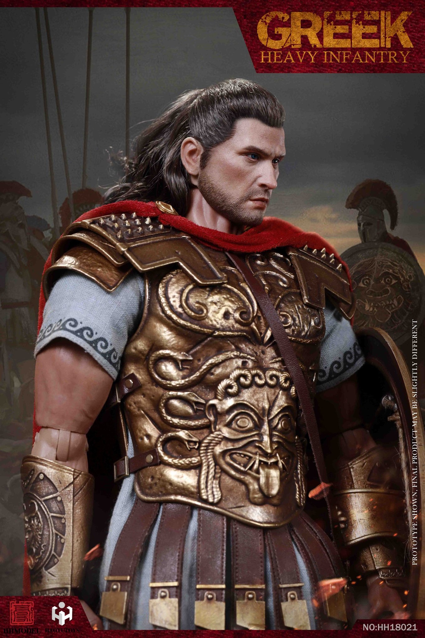 [สั่งจอง]HHMODEL & HAOYUTOYS HH18021 1/6 Scale Imperial Army-Greek Heavy Infantry