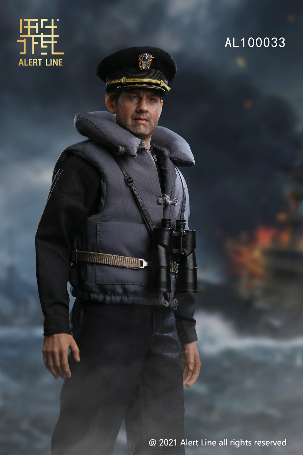 [สั่งจอง]ALERT LINE AL100033 1/6: WWII US NAVY - DESTROYER COMMANDER