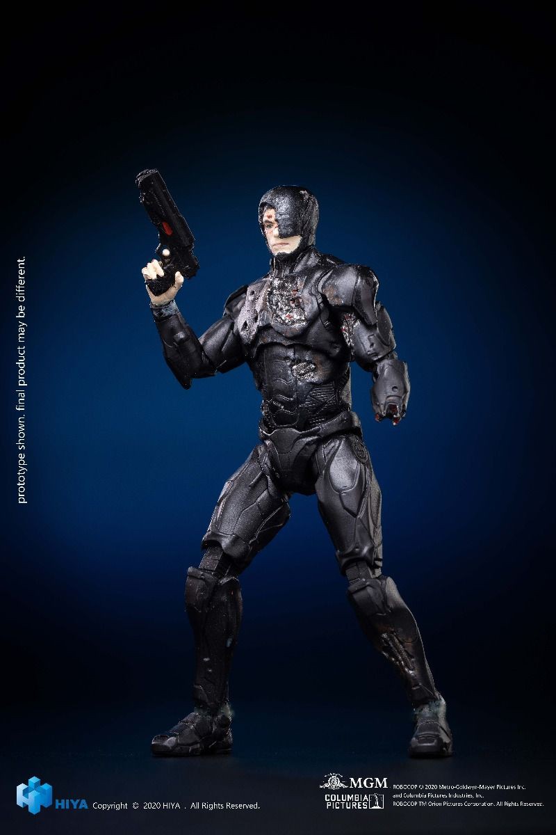 [สั่งจอง] Hiya LR0084 Exquisite Mini Series - Battle Damage ROBOCOP