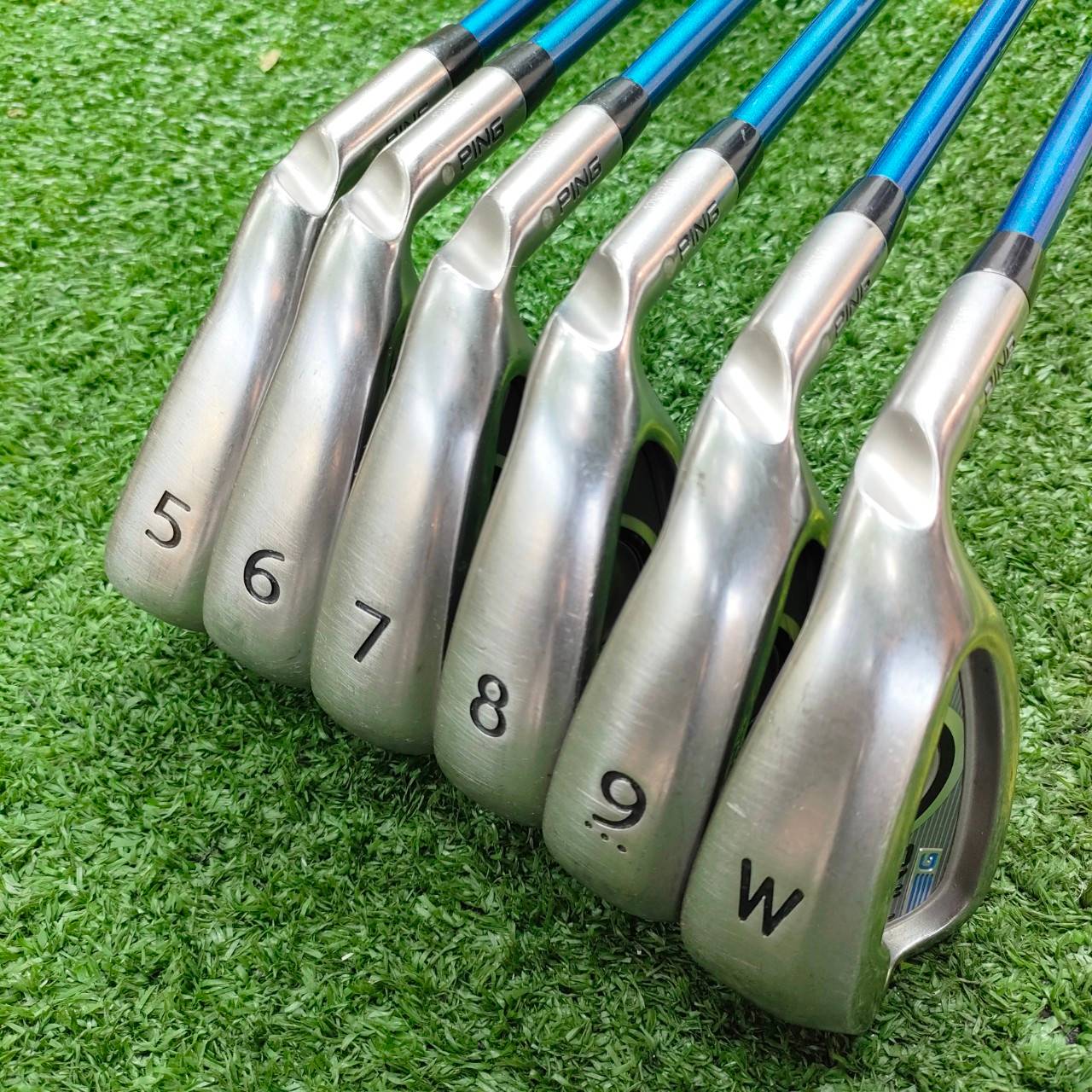 ชุดเหล็ก PING G SERIES รุ่นใหม่ มีเหล็ก 5-9 เเละ W ก้าน PING CFSJ50 FLEX SR สุดยอดแห่งคุณภาพ รวมข้อดีของ PING ในซีรี่ G ทั้งหมดมาไว้ด้วยกัน