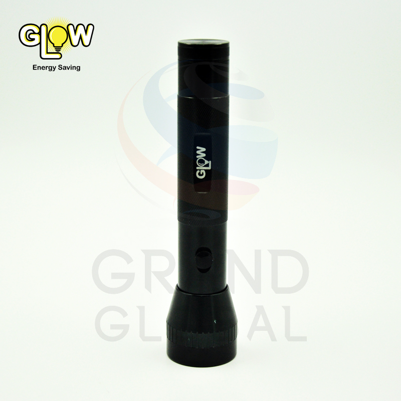 GLOW ไฟฉายเดินป่า ไฟฉาย กระบอกอลูมิเนียม ความสว่างสูง