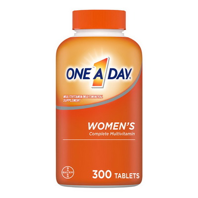 One A Day Women s Multivitamin/multimineral Complete Multivitamin for Women ทานวันละ 1 เม็ด สำหรับผู้หญิงวัยทำงาน ขนาด 300 เม็ด สูตรใหม่ล่าสุด