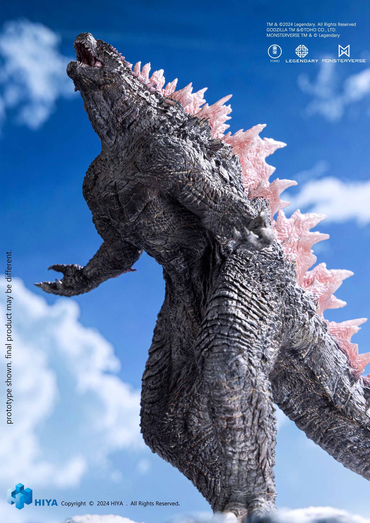 [พร้อมส่ง] "HIYA Stylist Series SSG0420 : Godzilla x Kong The New Empire Godzilla Evolved Ver. PVC statue (สูง 18ซม. ไม่มีจุดขยับครับ)"