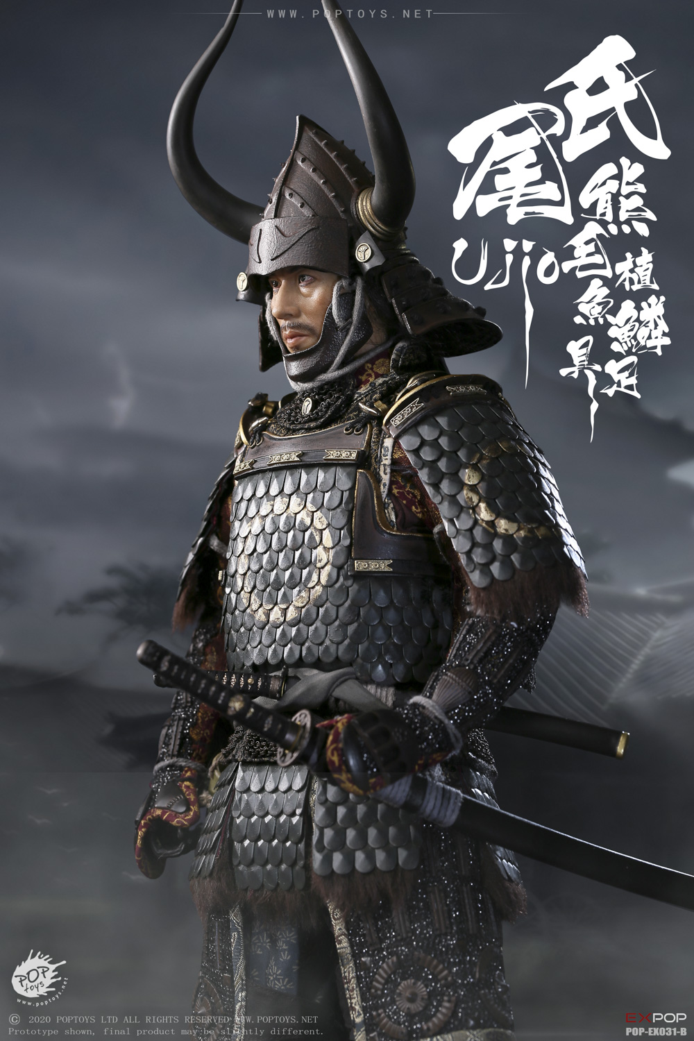 [สั่งจอง]POPTOYS EX031 1/6 : Brave Samurai - UJIO