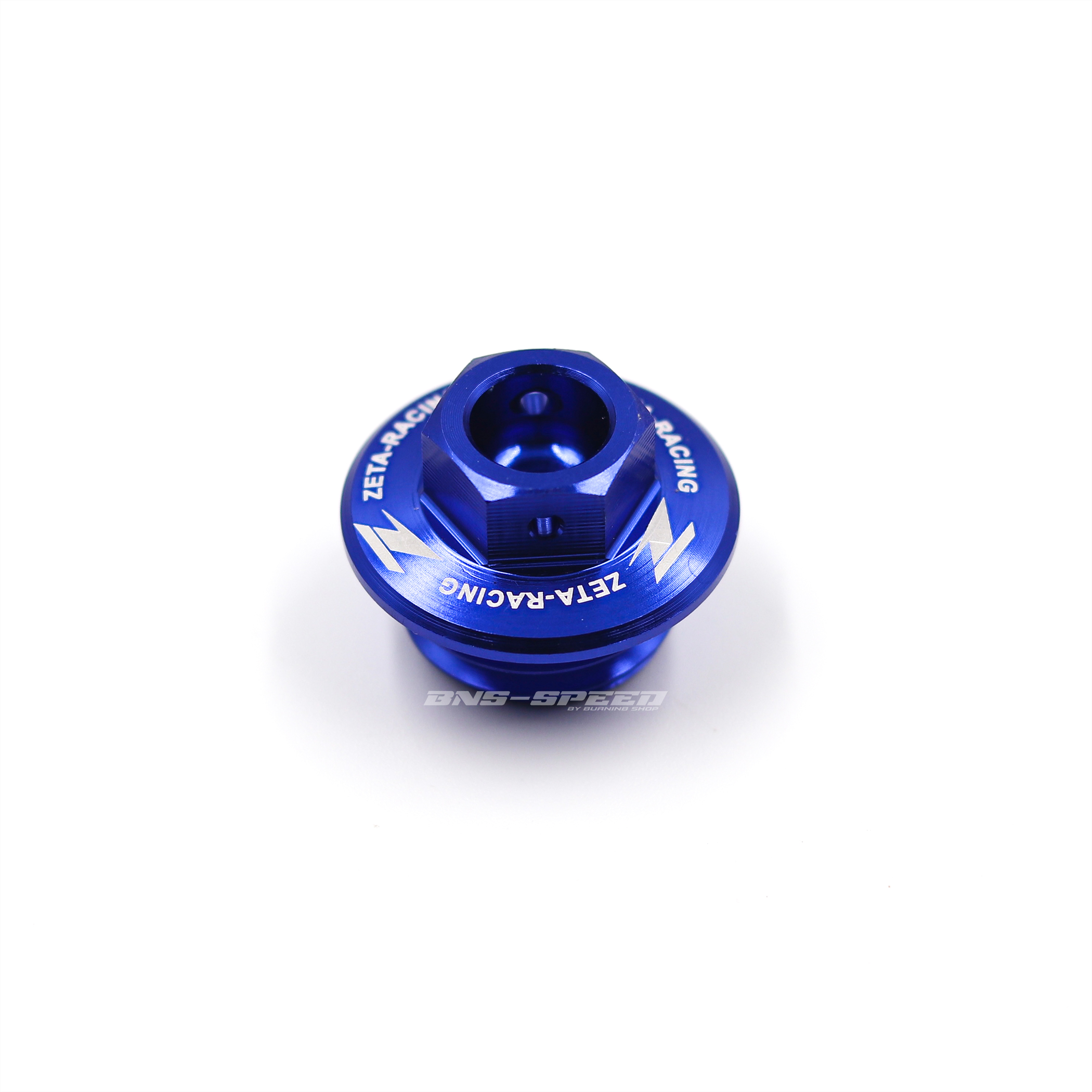 น็อตปิดน้ำมันเครื่อง ZETA Oil Filter Plug CT125, CR/CRF, KLX, YZ/YZF สีน้ำเงิน