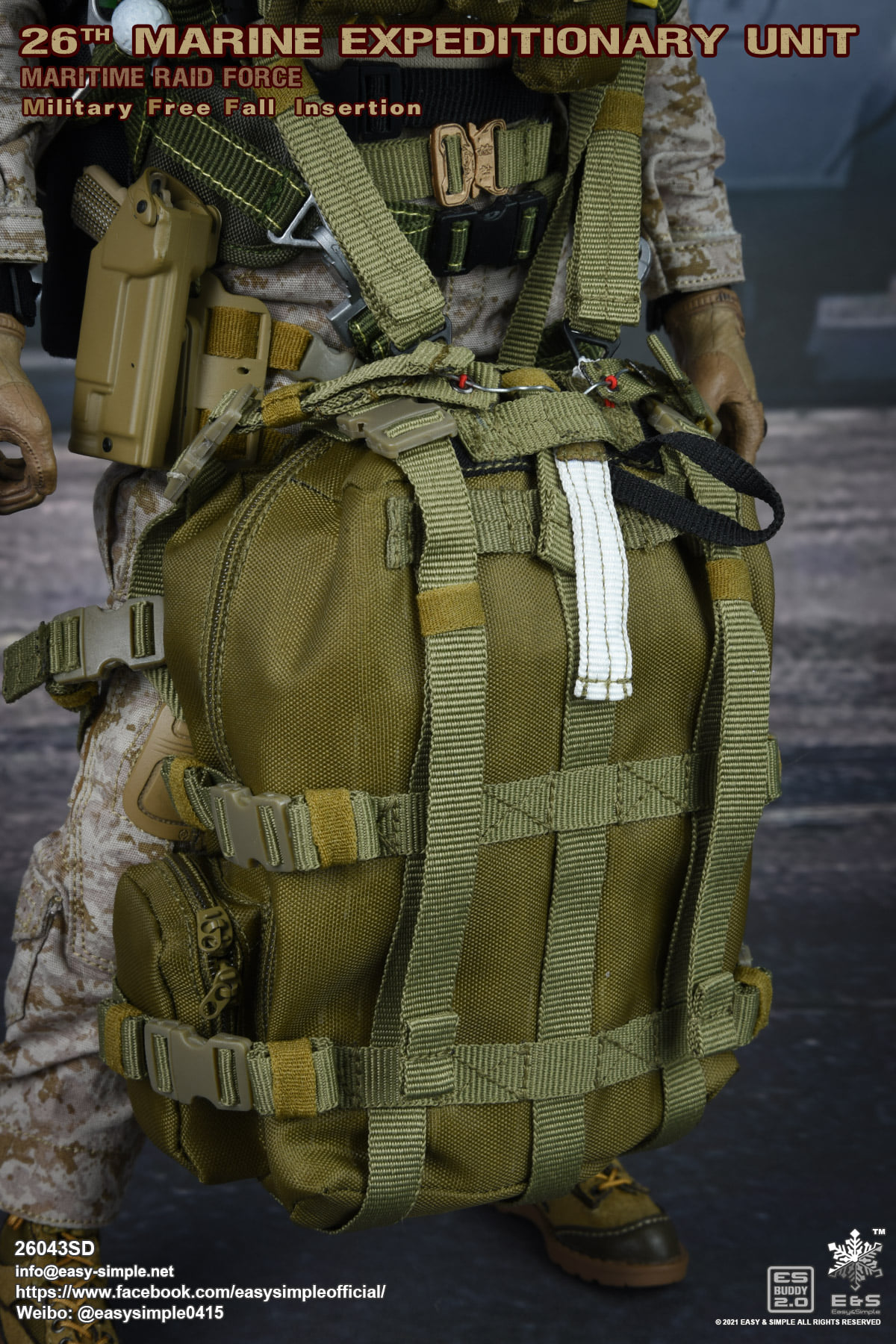 [สั่งจอง]Easy&Simple 26043S : 31ST MEU MRF Military Free Fall Insertion